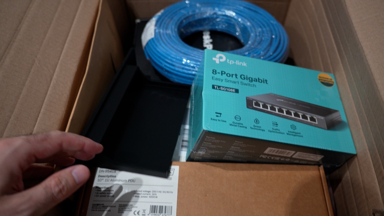 Unboxing y componentes